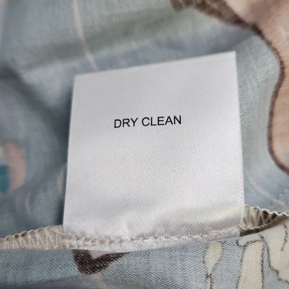 ANTONIO MELANI Evie Cotton A-line Maxi Skirt: Ocean Print: Size-6 - Picture 10 of 16